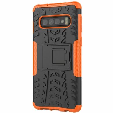 Захисний чохол UniCase Hybrid X для Samsung Galaxy S10 Plus - Orange