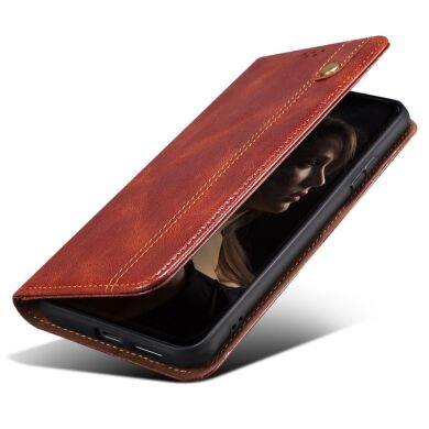 Захисний чохол UniCase Leather Wallet для Samsung Galaxy M15 (M156) - Brown