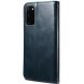 Защитный чехол UniCase Leather Wallet для Samsung Galaxy S20 FE (G780) - Blue. Фото 3 из 7