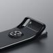 Захисний чохол UniCase Magnetic Ring для Samsung Galaxy S21 FE (G990) - Black / Red
