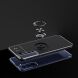 Защитный чехол UniCase Magnetic Ring для Samsung Galaxy S21 FE (G990) - Black / Blue. Фото 4 из 15