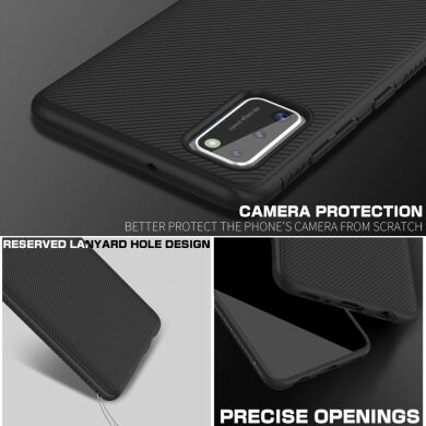 Захисний чохол UniCase Twill Soft для Samsung Galaxy A41 (A415) - Black