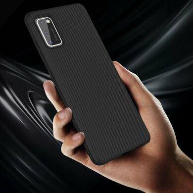 Защитный чехол UniCase Twill Soft для Samsung Galaxy A41 (A415) - Black