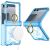 Защитный кейс GKK Neo Core (MagSafe) для Samsung Galaxy Flip 8 - Blue