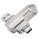 Флеш-накопитель Hoco UD10 64GB 2 in 1 USB3.0/Type-C - Silver. Фото 1 из 8