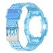 Ремешок Deexe Solid Color для Samsung Galaxy Watch 4 / 5 (40mm) - Transparent Blue. Фото 3 из 6