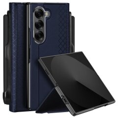 Защитный чехол DUX DUCIS Bril Series (S Pen) для Samsung Galaxy Fold 6 - Blue