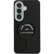 Защитный чехол Karl Lagerfeld Embossed Ring RSG Logo MagSafe для Samsung Galaxy S26 (S942) KLHMS26SPSKRSGEK - Black. Фото 2 из 7