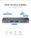 Type-C HUB Baseus Harmonica 5 in 1 (CAHUB-K0G) - Deep Grey. Фото 7 из 21