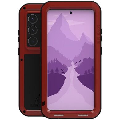 Захисний чохол LOVE MEI Powerful для Samsung Galaxy S24 Ultra (S928) - Red