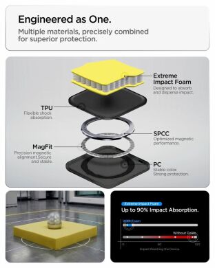 Захисний чохол Spigen Tough Armor (MagFit) для Samsung Galaxy S26 Ultra (S948) ACS10684 - Black