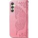 Чехол UniCase Butterfly Pattern для Samsung Galaxy A25 (A256) - Pink. Фото 4 из 5