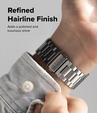 Ремінець Ringke Metal One Air для Samsung Galaxy Watch 8 (40/44mm) / 8 Classic 8800328813786 - Silver