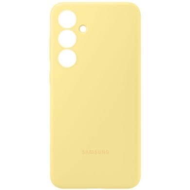 Защитный чехол Silicone Case для Samsung Galaxy S24 FE (S721) EF-PS721CYEGWW - Yellow