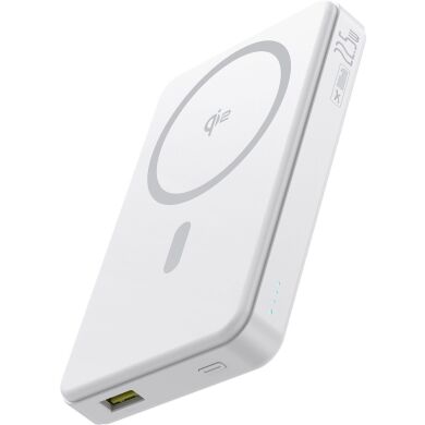 Зовнішній акумулятор Baseus Airpow 2 Qi2 22.5W (10000mAh) P10080000213-00 - White