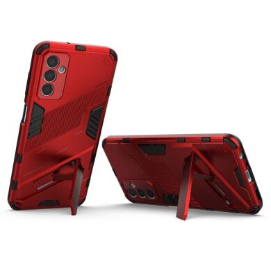 Защитный чехол Deexe Bibercas для Samsung Galaxy M13 (M135) - Red