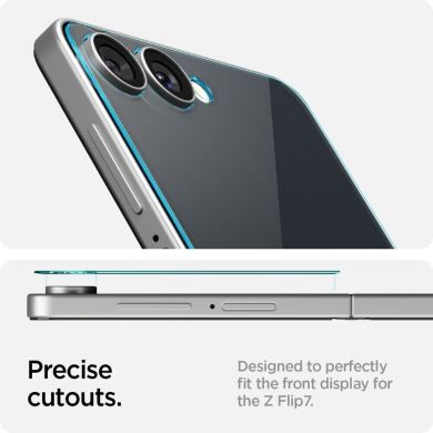 Комплект защитных стекол Spigen (SGP) GLAS.tR EZ Fit Sensor Protected для Samsung Galaxy Flip 7 (AGL09585)