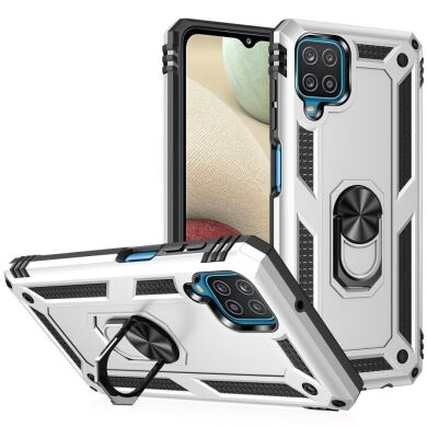 Защитный чехол Deexe Armor Case для Samsung Galaxy M53 (M536) - Silver