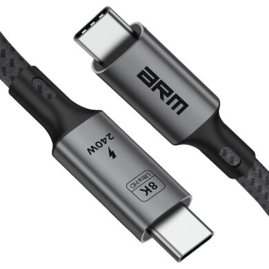 Кабель ArmorStandart Type-C to Type-C 240W (1m) - Black