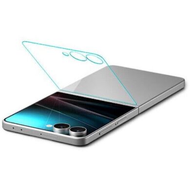Комплект защитных стекол Spigen (SGP) GLAS.tR EZ Fit Sensor Protected для Samsung Galaxy Flip 7 (AGL09585)
