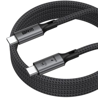 Кабель ArmorStandart Type-C to Type-C 240W (1m) - Black
