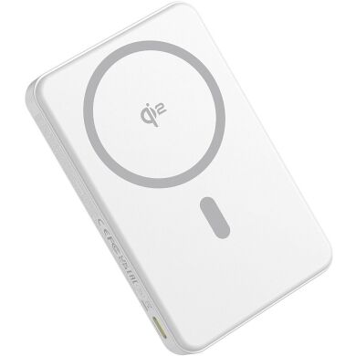 Зовнішній акумулятор Baseus Airpow 2 Qi2 22.5W (10000mAh) P10080000213-00 - White