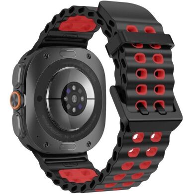 Ремінець Tech-Protect IconBand Pro для Samsung Galaxy Watch Ultra 2 / Ultra / Ultra (2025) - Black / Red