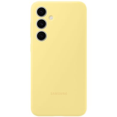 Защитный чехол Silicone Case для Samsung Galaxy S24 FE (S721) EF-PS721CYEGWW - Yellow