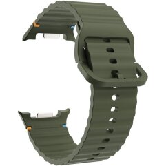 Ремешок KALEBOL Silicone Strap для Samsung Galaxy Watch 8 (40/44mm) / 8 Classic - Army Green