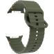 Ремешок KALEBOL Silicone Strap для Samsung Galaxy Watch 8 (40/44mm) / 8 Classic - Army Green. Фото 1 из 7