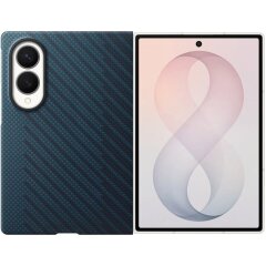 Оригінальний чохол Carbon Magnet Case для Samsung Galaxy Fold 8 (EF-KF971SNEGUA) - Dark Blue