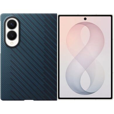 Оригінальний чохол Carbon Magnet Case для Samsung Galaxy Fold 8 (EF-KF971SNEGUA) - Dark Blue