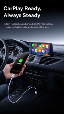 Кабель Baseus Crystal USB to Type-C 100W (1m) E04279 - Moon White