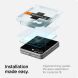 Комплект защитных стекол Spigen (SGP) GLAS.tR EZ Fit Sensor Protected для Samsung Galaxy Flip 7 (AGL09585). Фото 9 из 14
