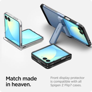 Комплект защитных стекол Spigen (SGP) GLAS.tR EZ Fit Sensor Protected для Samsung Galaxy Flip 7 (AGL09585)