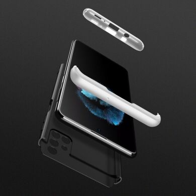 Защитный чехол GKK Double Dip Case для Samsung Galaxy M31s (M317) - Black / Silver