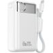 Внешний аккумулятор WiWU T132 65W (12000 mAh) + кабель Type-C - White. Фото 3 из 7