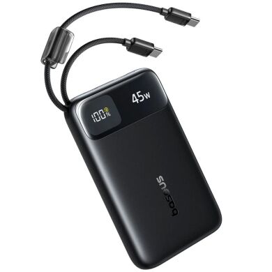 Внешний аккумулятор Baseus EnerFill FC11 45W + кабель Type-C (10000mAh) E00310 - Black