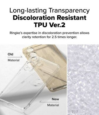 Защитный чехол Ringke Fusion для Samsung Galaxy S25 Edge (S937) 8800293854272 - Clear