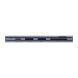 Type-C HUB Baseus Harmonica 5 in 1 (CAHUB-K0G) - Deep Grey. Фото 4 из 21