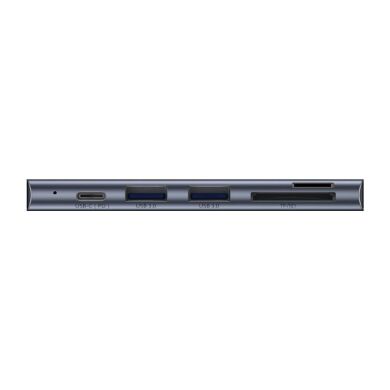 Type-C HUB Baseus Harmonica 5 in 1 (CAHUB-K0G) - Deep Grey