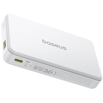 Зовнішній акумулятор Baseus Airpow 2 Qi2 22.5W (10000mAh) P10080000213-00 - White