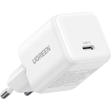 Мережевий зарядний пристрій UGREEN X513 30W Type-C (65009) - White