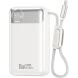 Внешний аккумулятор WiWU T132 65W (12000 mAh) + кабель Type-C - White. Фото 2 из 7