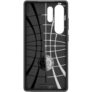 Захисний чохол Spigen (SGP) Liquid Air для Samsung Galaxy S25 Ultra (S938) ACS08953 - Black