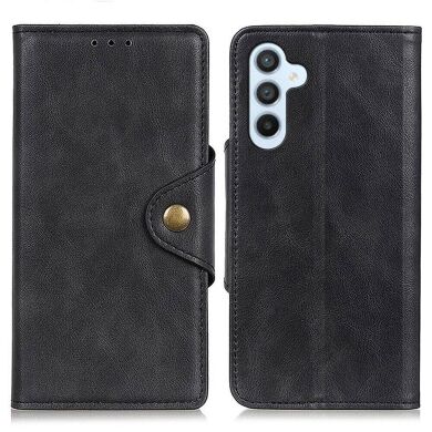 Чехол UniCase Vintage Wallet для Samsung Galaxy A34 (A346) - Black