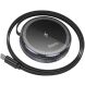 Беспроводное зарядное устройство Hoco CQ18 2 in 1 (15W) + iWatch - Metal gray. Фото 4 из 8