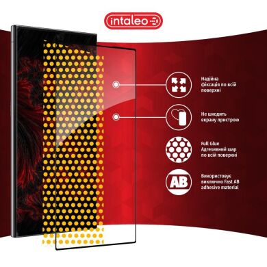 Захисне скло Intaleo Full Glue для Samsung Galaxy S23 Ultra (S918) - Black