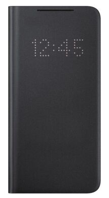 Чехол-книжка Smart LED View Cover для Samsung Galaxy S21 Plus (G996) EF-NG996PBEGRU - Black