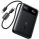Внешний аккумулятор Baseus EnerFill FC11 45W + кабель Type-C (10000mAh) E00310 - Black. Фото 1 из 19